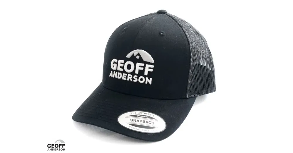 Superprijs Geoff Anderson Snapback fekete