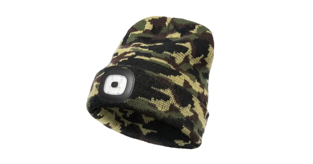 Dagaanbieding Delphin CamouLED kötött télisapka