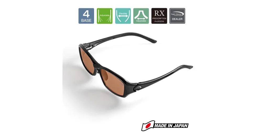 Express Levering Tiemco Sight Master Optimo Black Super Selen polarizált napszemüveg