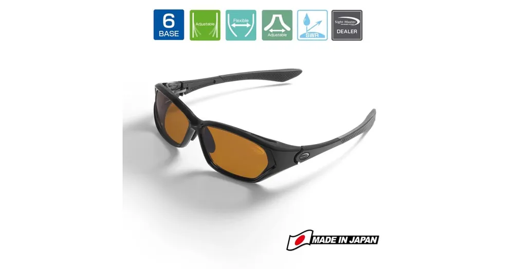 Snelle Levering Tiemco Sight Master Sicuro Matte Black SWR Super Selen polarizált napszemüveg
