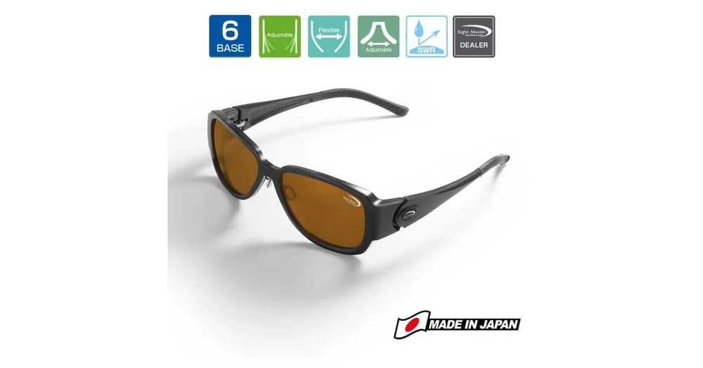 Aanbieding Tiemco Sight Master Lacrima Matte Black SWR Super Selen polarizált napszemüveg
