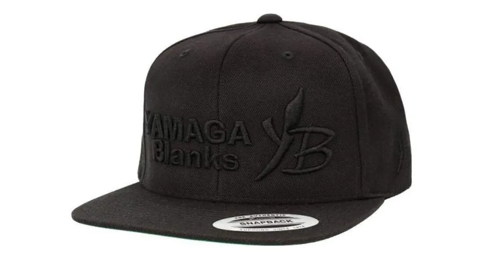 Yamaga Blanks Flat Visor black sapka Gereduceerde Prijs
