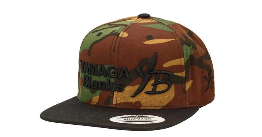 Yamaga Blanks Flat Visor camo YB sapka Rechtstreeks Van De Fabrikant