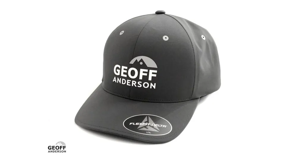 Gereduceerde Prijs Geoff Anderson FlexFit Delta szürke baseball sapka - S/M