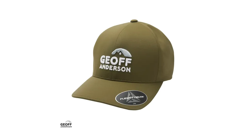 Geoff Anderson Flexfit Delta green L/XL baseball sapka Beperkte Voorraad
