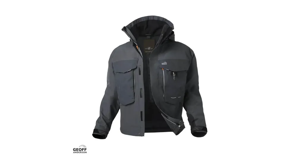 Geoff Anderson WS7 Black Short Waterproof Jacket XS dzseki Hete Deal