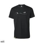 Direct Verzonden Geoff Anderson Organic Tee Pollution Black XL póló