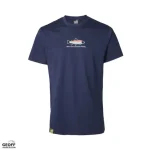 Dagaanbieding Geoff Anderson Organic Tee Peace Trout Navi XL póló