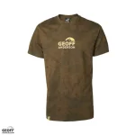 Shop Nu Geoff Anderson Organic Tee Orange Chest Leaf XXL póló