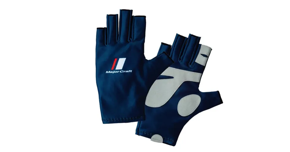 Major Craft UV-Cut Glove nyári UV kesztyű LL Navy Blue Must-Have