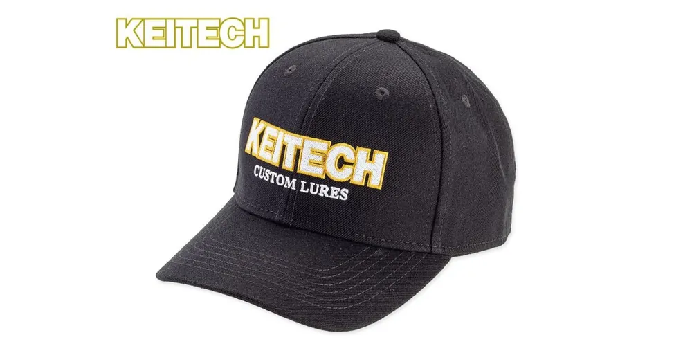 Keitech Cap Black, baseball sapka Betaalbaar