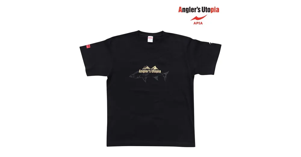 Apia Lock On The Top Tshirt Seabass Black póló XXL Uitverkoop