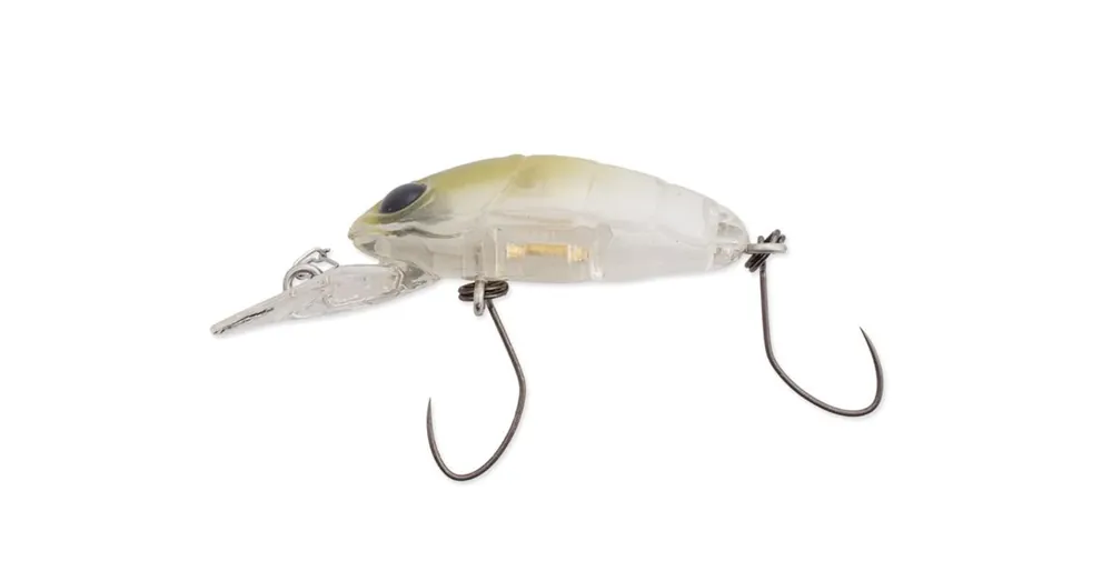 Nories Crankin Pupa wobbler 34mm 2,6g (111) Gray Olive Direct Verzonden