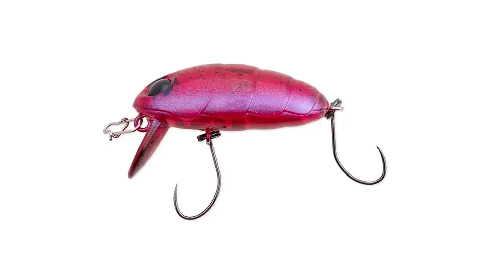 Speciale Aanbieding Nories Crankin Boss Pupa Shallow wobbler 40mm 5,6g (321) Morning Dawn