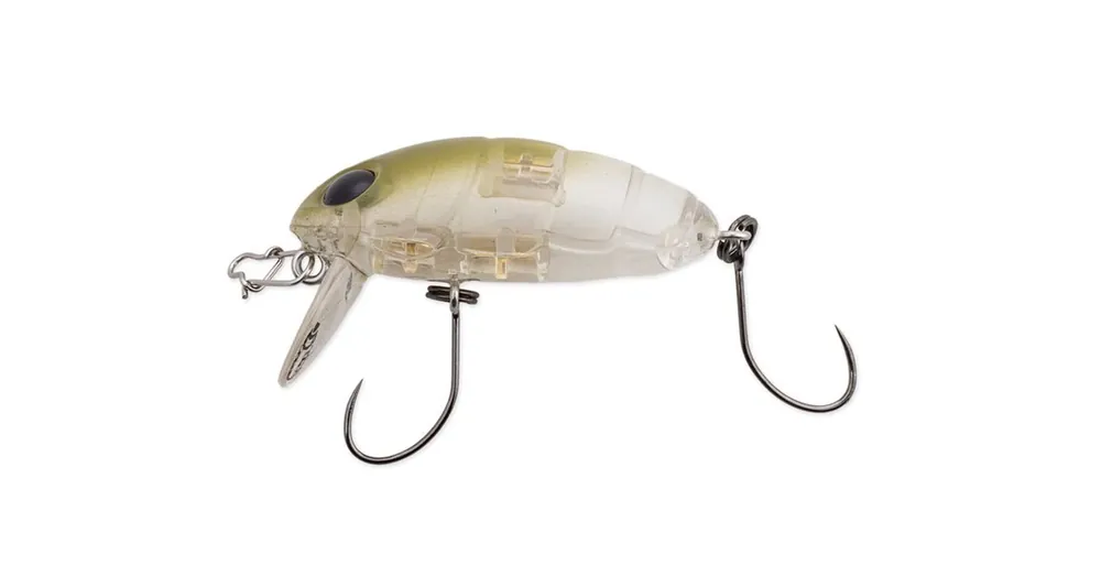 Rechtstreeks Van De Fabrikant Nories Crankin Boss Pupa Shallow wobbler 40mm 5,6g (111) Gray Olive