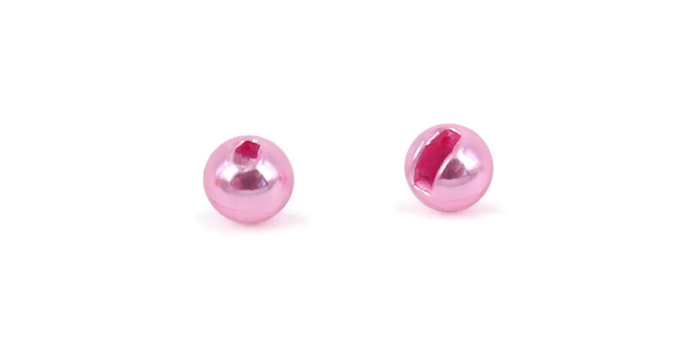 Nu Kopen Tungsten fej-réselt, pink metál - 3,0 mm - 10 db