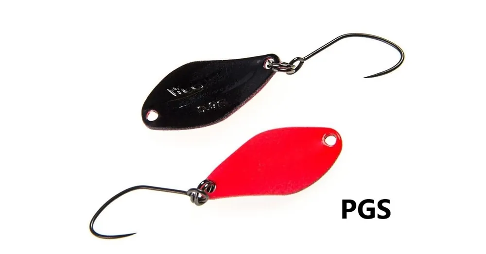 Laatste Versie Nories Masukuroto Weeper 20mm 0.9g 039 kanál villantó (Pink Glow / Schwarz)