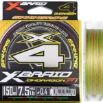 Direct Verzonden YGK Ohdragon X4 150 m 0,185mm (1.2PE) 18,5 lb fonott zsinór