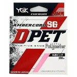 Bestseller YGK Cherum Ambercode D-PET 200 m 0,074mm (0,2PE) 1 lb pink poliészter zsinór