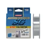 YGK Cherum Ambercode S-PET HP 150 m 0,148mm (0,8PE) 4,4 lb poliészter zsinór Finale Uitverkoop