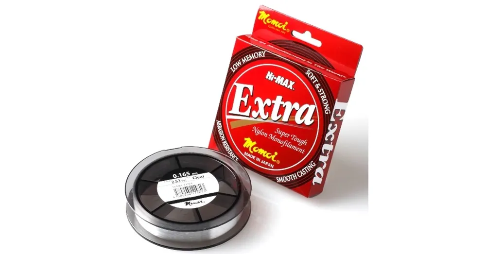 Momoi Hi-Max Extra 150m 0,165mm monofil zsinór Flitsaanbieding