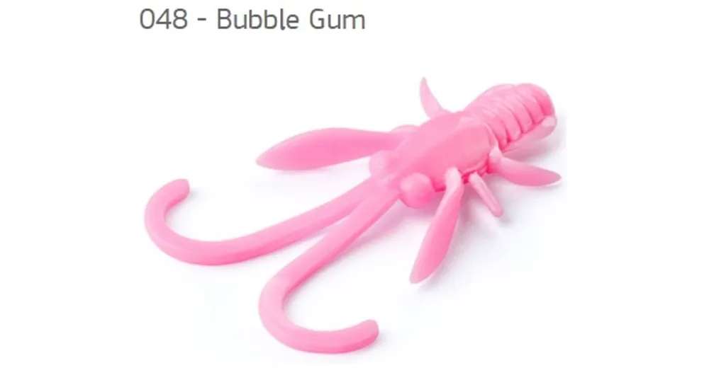 Fishup Baffi Fly Bubble Gum 38mm, color 048, 10db; plasztik csali Superprijs