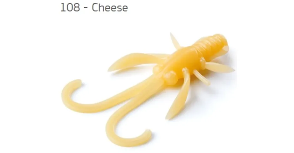 Speciale Aanbieding Fishup Baffi Fly Cheese 38mm, color 108, 10db; plasztik csali