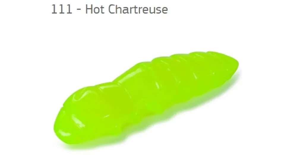 Fishup Pupa Hot Chartreuse 30mm, color 111, 10db; plasztik csali Nu Kopen