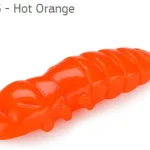 Actieprijs Fishup Pupa Hot Orange30mm, color 113, 10db; plasztik csali
