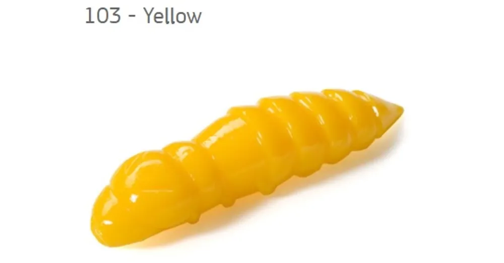 Koopje Fishup Pupa Yellow 30mm, color 103, 8db; plasztik csali