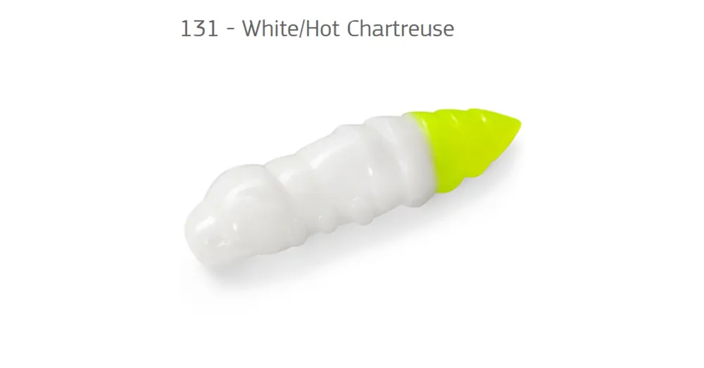 Seizoensaanbieding FishUp Pupa White/Hot Chartreuse 1,2 (32mm), color 131, 10db; plasztik csali