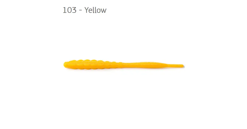 FishUp Scaly Yellow 2,8 (70mm), color 103, 10db; plasztik csali Seizoensaanbieding
