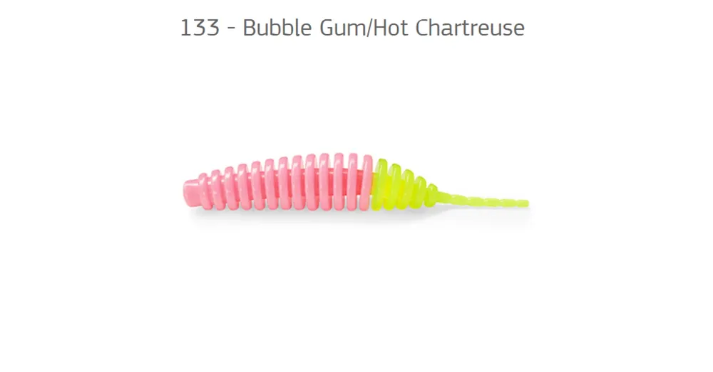 Nieuw FishUp Tanta Bubble Gum/Hot Chartreuse 2 (50mm), color 133, 9db; plasztik csali