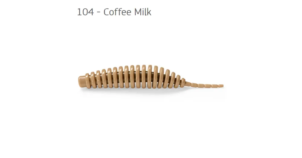 Koopje FishUp Tanta Coffee Milk 2,5 (61mm), color 104, 8db; plasztik csali