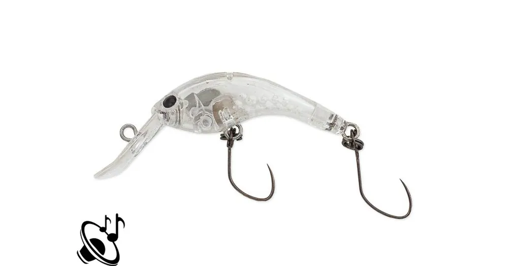 Nories Rush Bell 33MR wobbler 33mm 2,0g (109) Gin Clear Flitsaanbieding