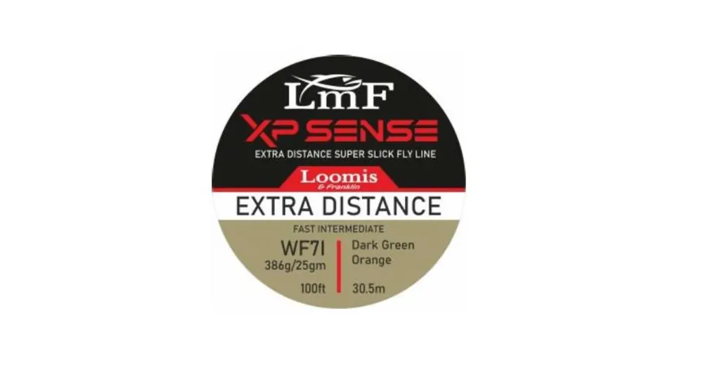 Loomis & Franklin XP Sense Extra Distance 30m legyező zsinór 8 Intermediate Gratis Retour