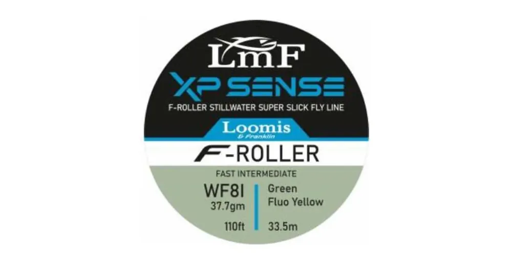 Loomis & Franklin XP Sense F-Roller Distance 33,5m legyező zsinór 8 Intermediate Finale Uitverkoop