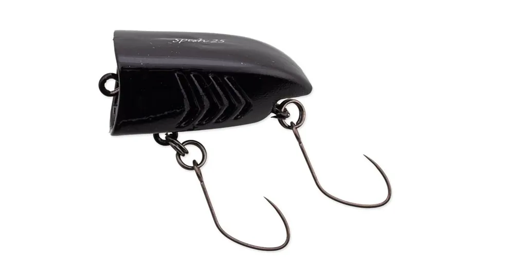 Hete Deal Nories Spish 25 wobbler 25mm 1,4g (333) Shiny Black