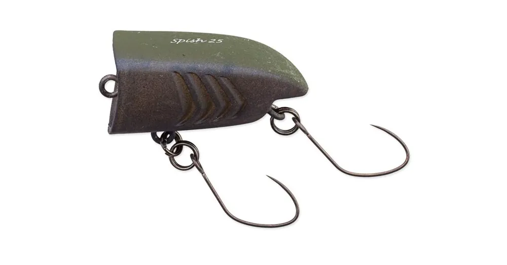 Nories Spish 25 wobbler 25mm 1,4g (386M) Kitakanto Olive Finale Uitverkoop