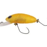 Uitverkoop Nories Crankin Pupa wobbler 34mm 2,6g (126M) Camel