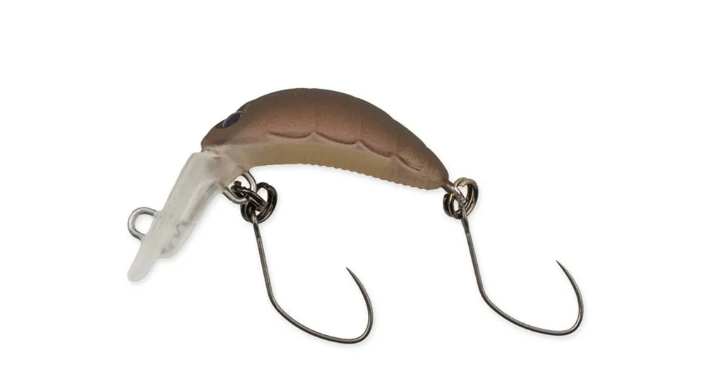 Laatste Versie Nories Rice 22 wobbler 22mm 1g (341M) Brown Ghost