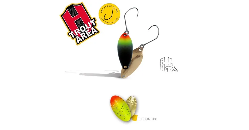 Uitverkoop Herakles Area Spoon K1 1,8gr Color 100 kanál villantó