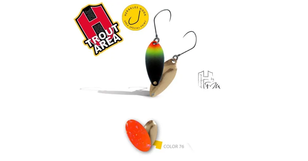 Gratis Retour Herakles Area Spoon K1 1,8gr Color 76 kanál villantó