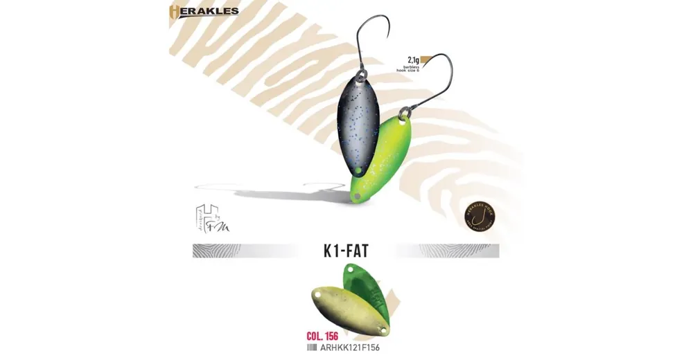 Herakles Area Spoon K1 Fat 2,1gr Color 156 kanál villantó Express Levering