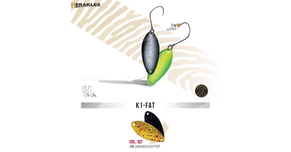 Herakles Area Spoon K1 Fat 2,1gr Color 157 kanál villantó Betaalbaar