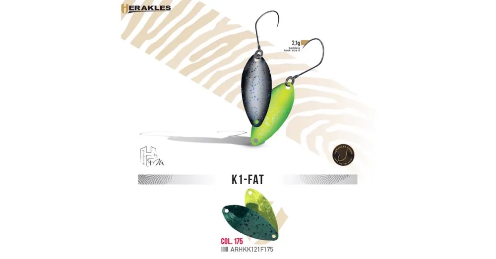 Herakles Area Spoon K1 Fat 2,1gr Color 175 kanál villantó Weekendaanbieding