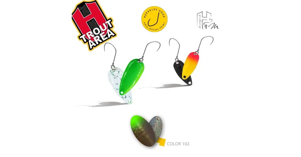 Herakles Area Spoon Kepper J 0,9gr Color 102 kanál villantó Betrouwbaar