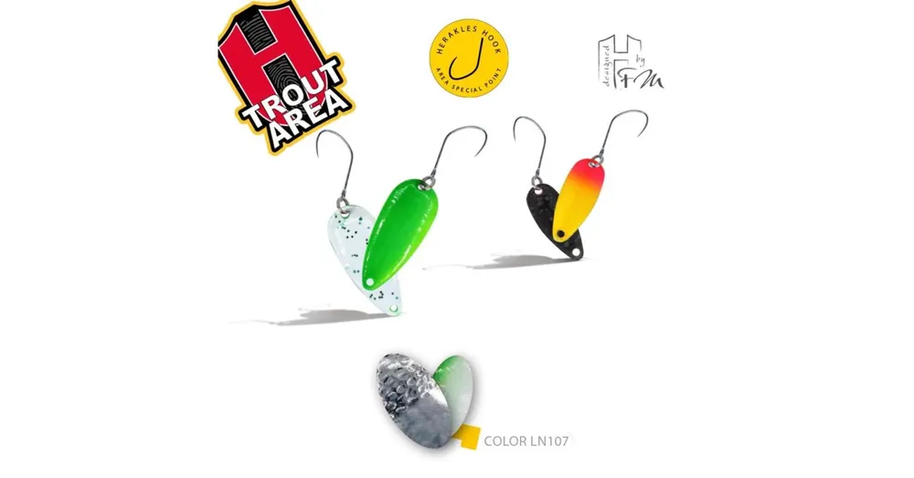 Herakles Area Spoon Kepper J 0,9gr Color LN107 kanál villantó Alleen Vandaag