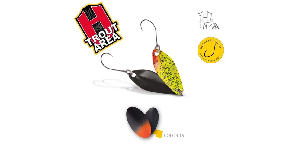 Speciale Aanbieding Herakles Area Spoon Losko 2,5gr Black Orange kanál villantó