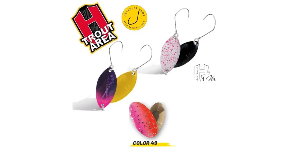 Herakles Area Spoon Sbam 1,3gr Salamon kanál villantó Betrouwbaar